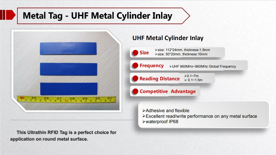 RFID Tag/Label/Inlay/Clear Tag/Active Lf/Hf/UHF Asset Management Tracking Solution