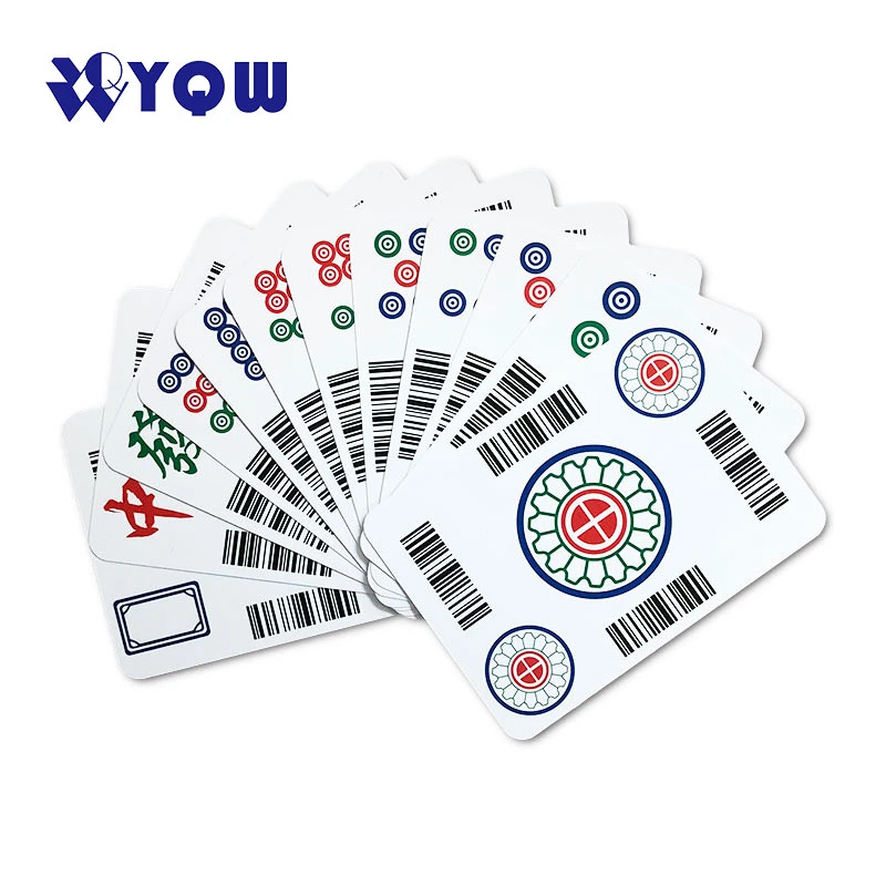 Custom Printed 13.56MHz Hf or UHF PVC Poker Card RFID Playing Cards