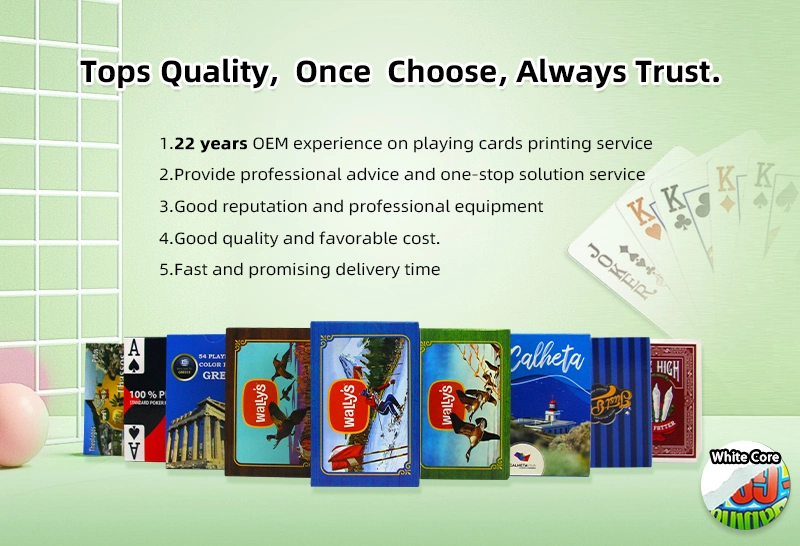 Kids Playing Cards Custom Deck Packaging Flash Memory Card Game Game Children Card with Box