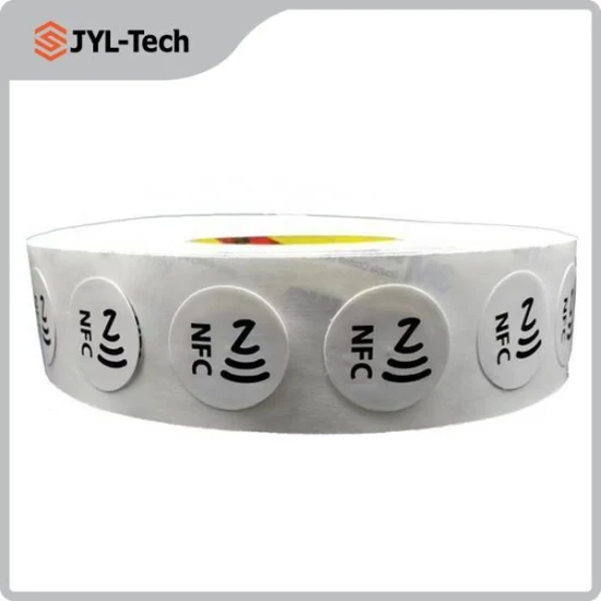 식별 패시브 Ntag213 Ntag216 13.56MHz RFID 인레이 라벨 스티커 NFC 태그